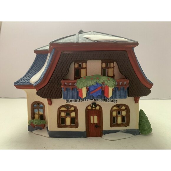 Dept 56 Alpine Village - Bakery & Chocolate Shop - Picture 1 of 7